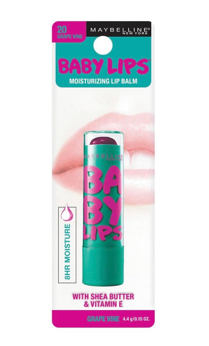 Maybelline Baby Lips Moisturizing Lip Balm SPF 20 - Grape Vine (1 ea) Avelisse