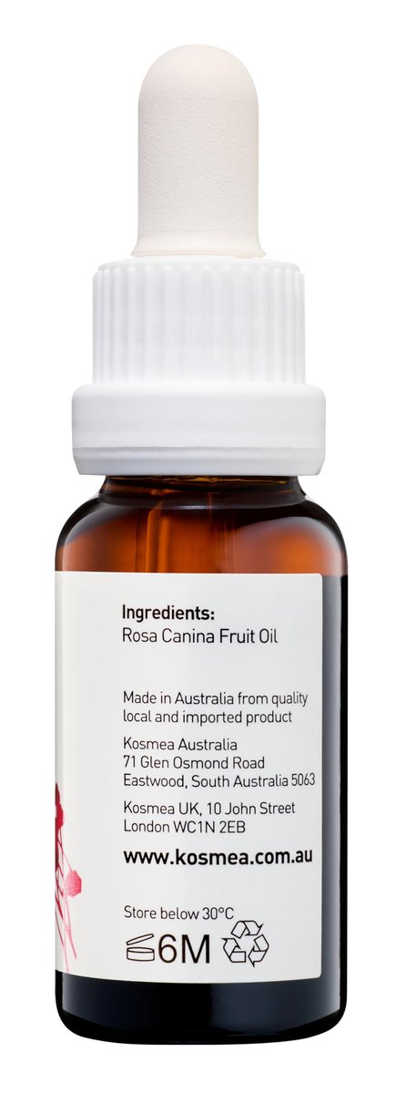 Kosmea Rosehip Oil – Anti-Aging Face & Body Oil, Super-Critically Extracted, 0.68 fl oz Avelisse