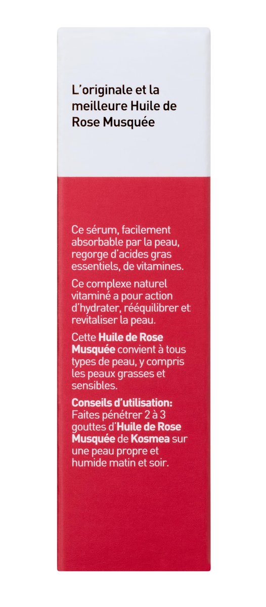 Kosmea Rosehip Oil – Anti-Aging Face & Body Oil, Super-Critically Extracted, 0.68 fl oz Avelisse