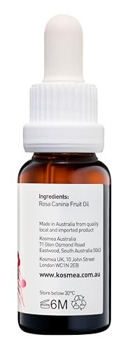 Kosmea Rosehip Oil – Anti-Aging Face & Body Oil, Super-Critically Extracted, 0.68 fl oz Avelisse