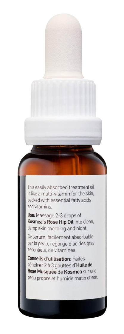 Kosmea Rosehip Oil – Anti-Aging Face & Body Oil, Super-Critically Extracted, 0.68 fl oz Avelisse