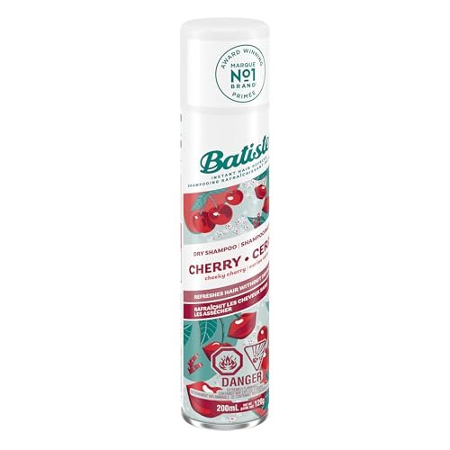 Batiste Dry Shampoo Cherry Fragrance - 6.73 fl. oz. - Refreshing No-Wash Hair Cleanser - görsel 16