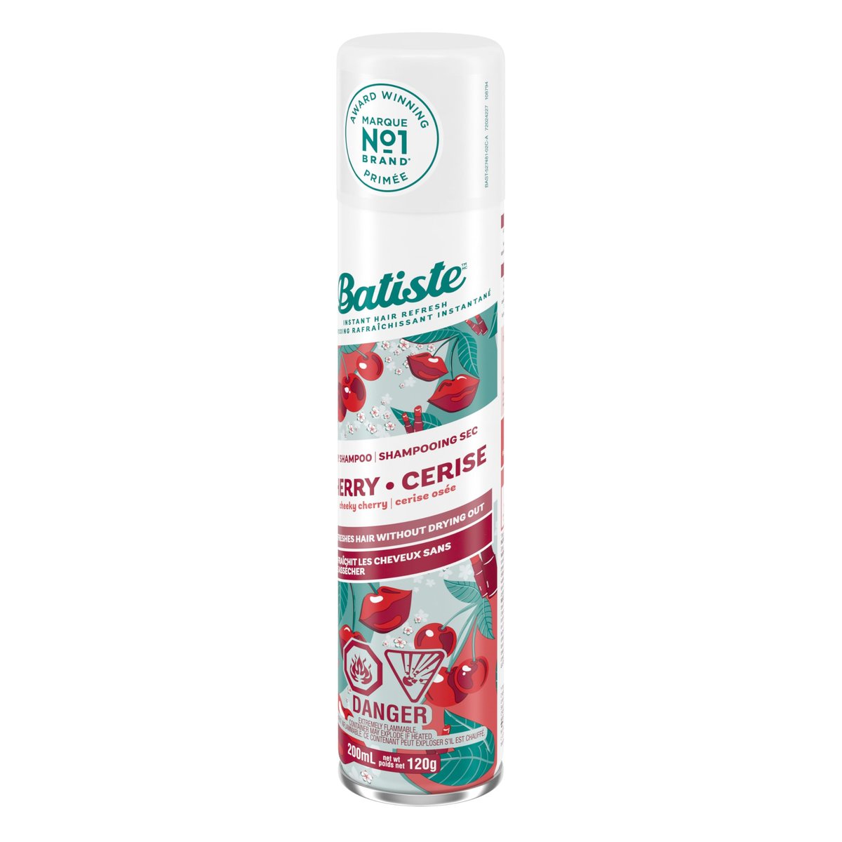 Batiste Dry Shampoo Cherry Fragrance - 6.73 fl. oz. - Refreshing No-Wash Hair Cleanser - görsel 13