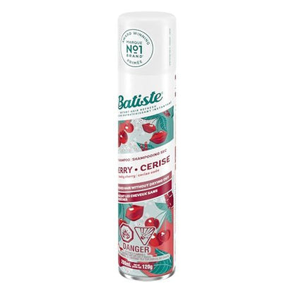 Batiste Dry Shampoo Cherry Fragrance - 6.73 fl. oz. - Refreshing No-Wash Hair Cleanser