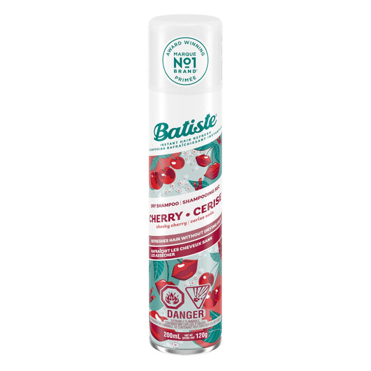 Batiste Dry Shampoo Cherry Fragrance - 6.73 fl. oz. - Refreshing No-Wash Hair Cleanser