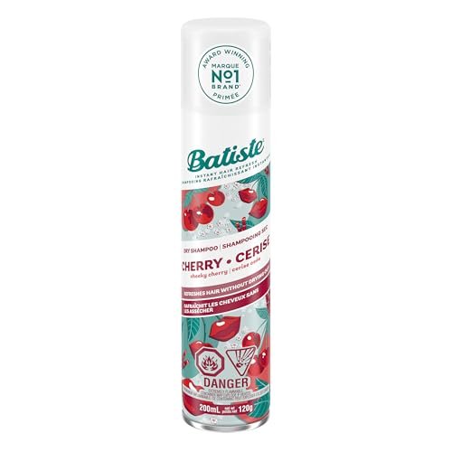 Batiste Dry Shampoo Cherry Fragrance - 6.73 fl. oz. - Refreshing No-Wash Hair Cleanser - görsel 2