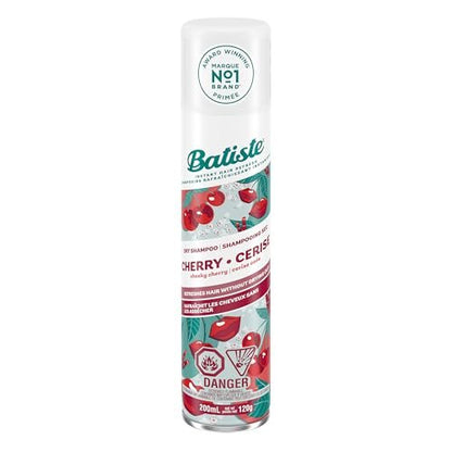 Batiste Dry Shampoo Cherry Fragrance - 6.73 fl. oz. - Refreshing No-Wash Hair Cleanser