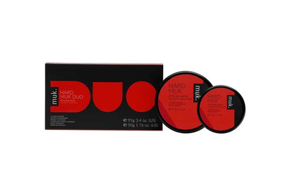 MUK. Hard Duo Hair Styling Mud - Strong Hold & Matte Finish (50g + 95g) Avelisse