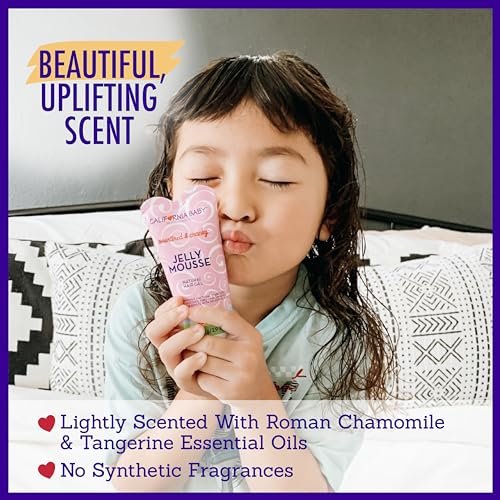 California Baby Calming Hair Gel for Kids - 100% Plant-Based, Medium-Hold, Lavender Scent, Hypoallergenic - 2.9 oz Avelisse