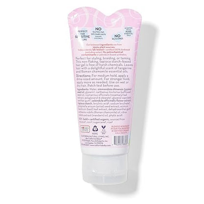 California Baby Overtired & Cranky Hair Gel for Kids - 100% Plant-Based, Medium-Hold, Hypoallergenic (2.9 oz) Avelisse