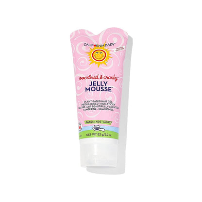 California Baby Overtired & Cranky Hair Gel for Kids - 100% Plant-Based, Medium-Hold, Hypoallergenic (2.9 oz) Avelisse