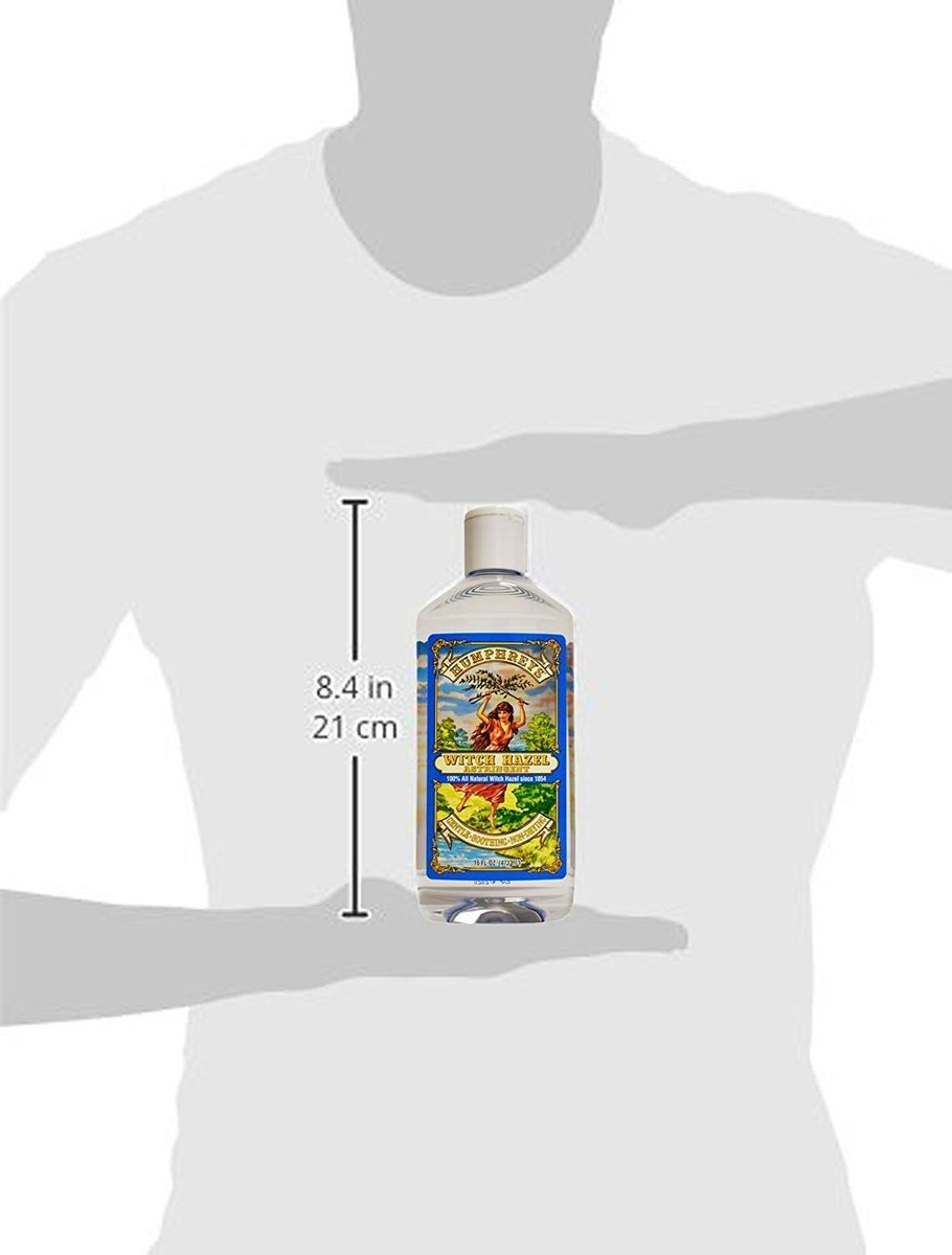 Humphrey's Organic Witch Hazel Natural Astringent for Face & Body, 16 oz - görsel 5