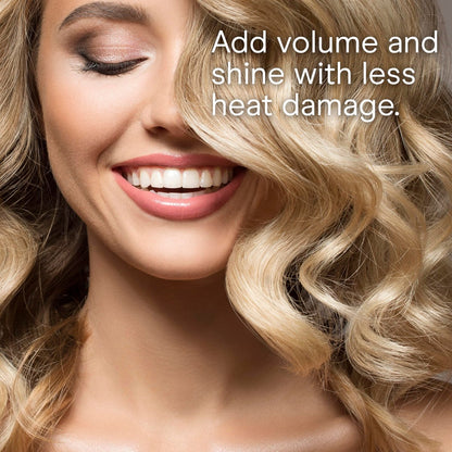 Conair Ceramic Flocked Hot Rollers for Long, Medium & Short Hair - 12 Heated Rollers (1.5" & 1.75") with Clips for Volume & Curls Avelisse