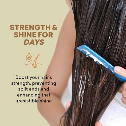 Just Nutritive Leave-In Conditioner – Multi-Tasking Formula for All Hair Types, Fights Frizz & Split Ends, Radiant Shine (16 oz) Avelisse