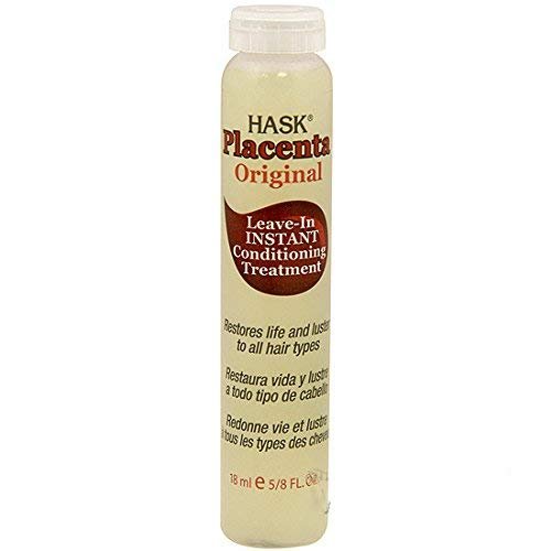 Hask Placenta Super Strength Leave-In Conditioner Treatment – 18-Piece Display (11.25 Fl Oz) Avelisse