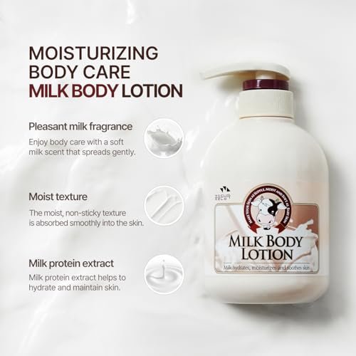 COSMOCOS SOMANG MILK BODY SOOTHING & MOISTURIZING LOTION 500ml – Deep Hydration for Soft, Supple Skin Avelisse