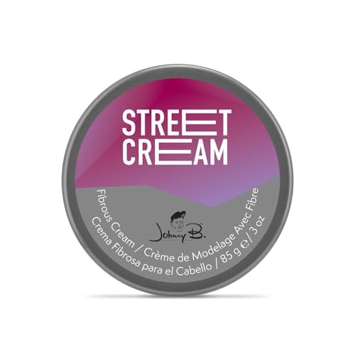 JOHNNY B. Street Hair Cream 3 oz. - Light Hold Styling Cream for Men - görsel 4