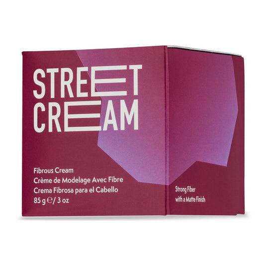 JOHNNY B. Street Hair Cream 3 oz. - Light Hold Styling Cream for Men