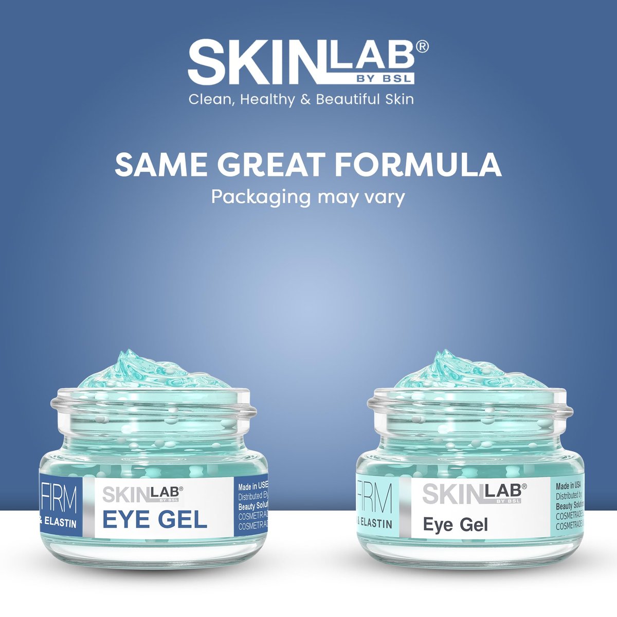 SKIN LAB Lift & Firm Eye Gel – Hydrating Gel Cream with Hyaluronic Acid for Under Eye Moisture & Smoothing, Lightweight Serum for Women & Men, 0.5 oz Avelisse