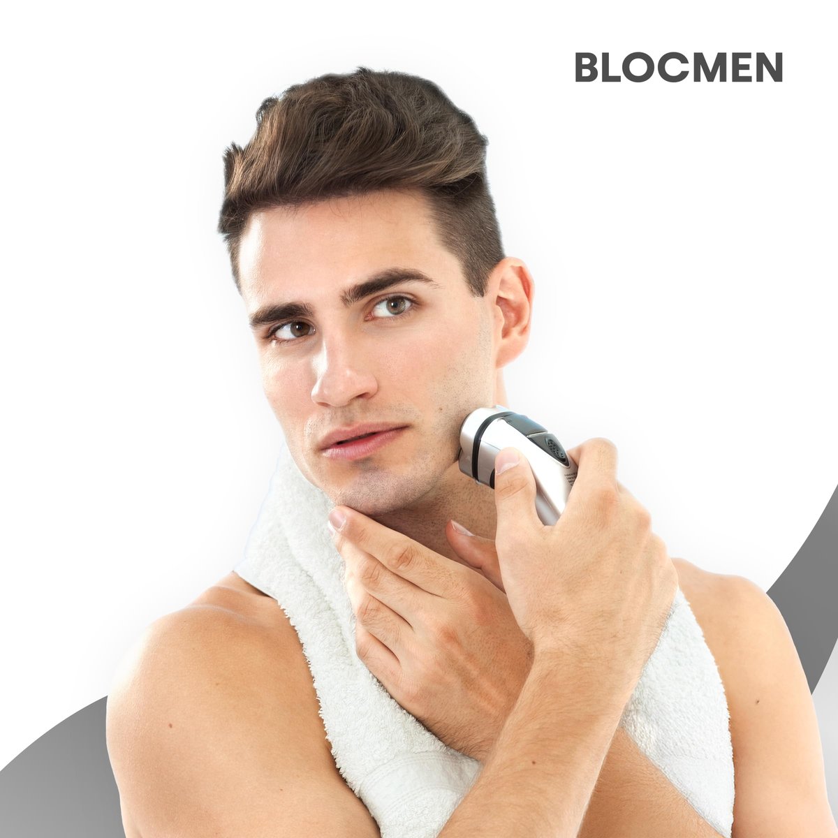 Blocmen Original Pre Shave Powder Stick - 60 g for a Smooth, Irritation-Free Shave Avelisse