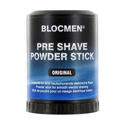 Blocmen Original Pre Shave Powder Stick - 60 g for a Smooth, Irritation-Free Shave Avelisse