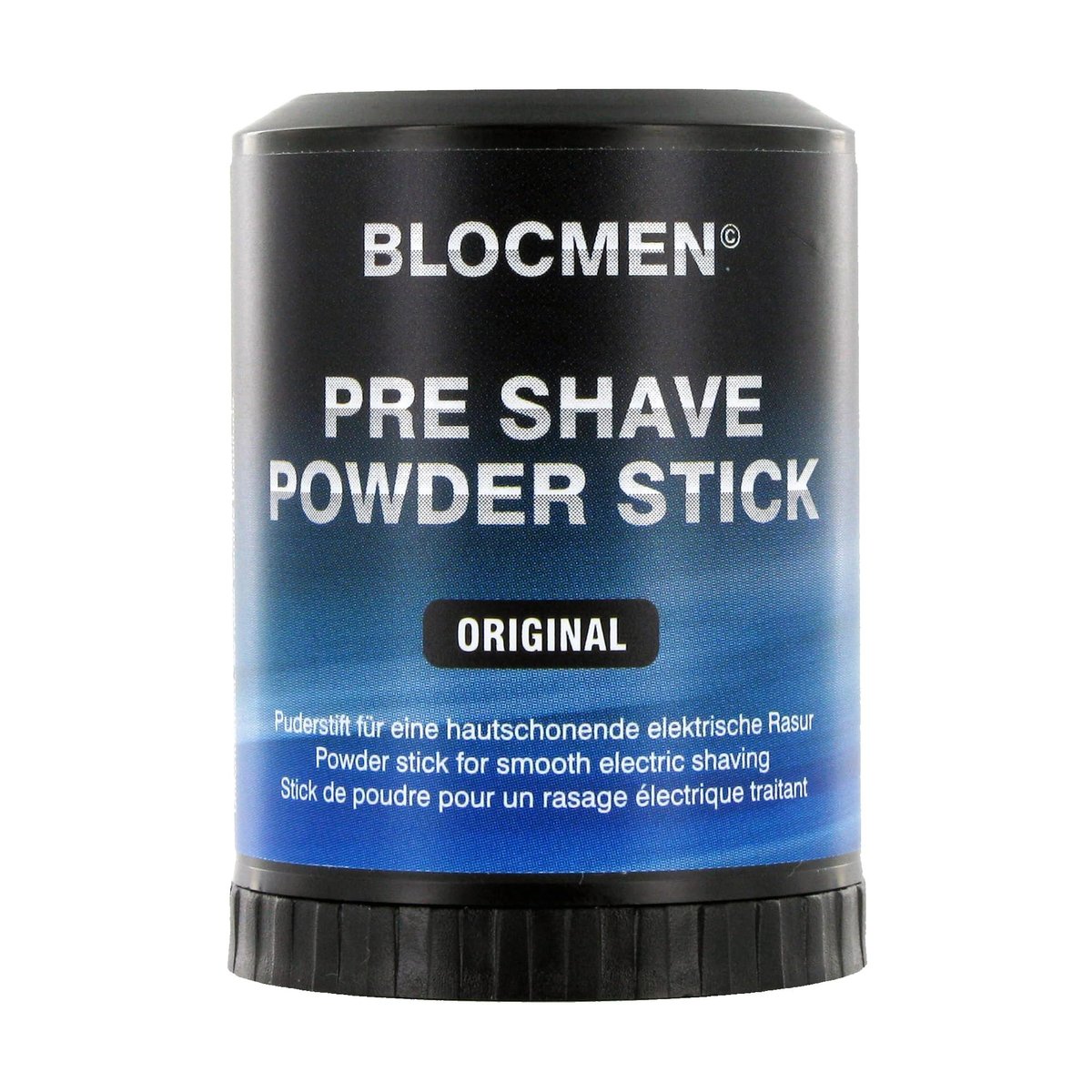 Blocmen Original Pre Shave Powder Stick - 60 g for a Smooth, Irritation-Free Shave Avelisse