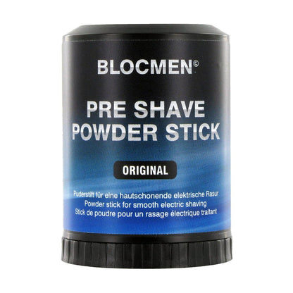 Blocmen Original Pre Shave Powder Stick - 60 g for a Smooth, Irritation-Free Shave Avelisse