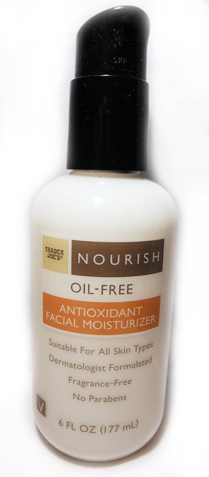 Trader Joe's Nourish Oil-Free Antioxidant Facial Moisturizer - 6 oz