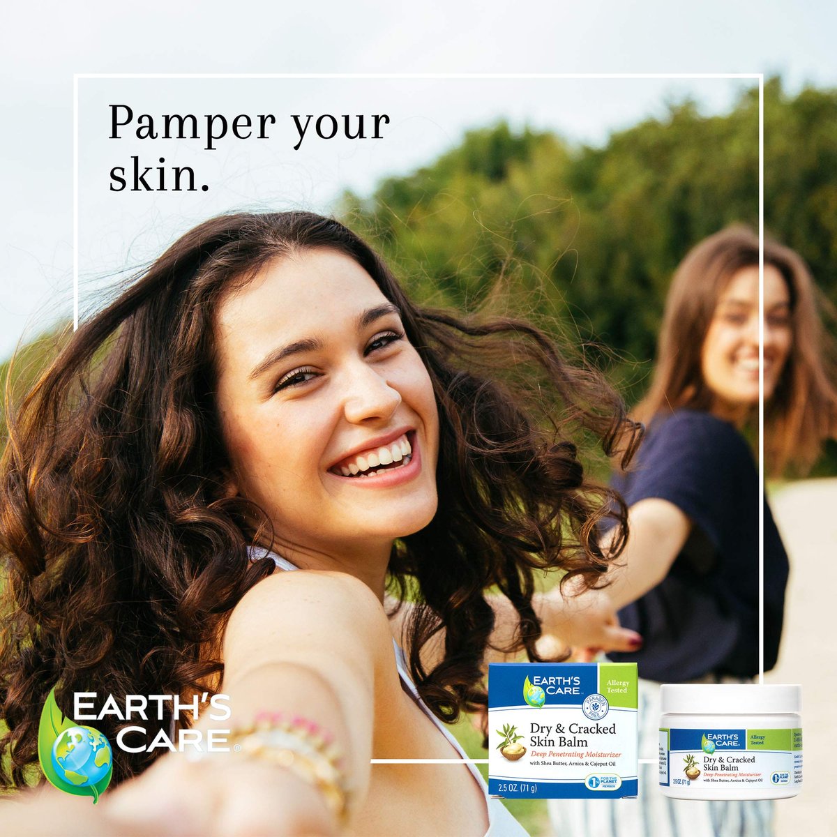 Earth's Care Dry and Cracked Skin Balm - Allergy-Tested, Paraben-Free, Fragrance-Free, 2.5 oz - görsel 12