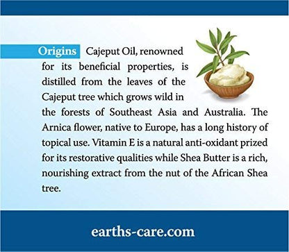 Earth's Care Dry and Cracked Skin Balm - Allergy-Tested, Paraben-Free, Fragrance-Free, 2.5 oz