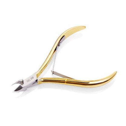Nghia Hard Steel Cuticle Nipper C-118 (Previously D-501) – Professional Gold Cuticle Nippers