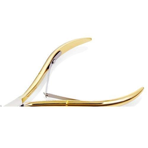 Nghia Hard Steel Cuticle Nipper C-118 (Previously D-501) – Professional Gold Cuticle Nippers - görsel 4