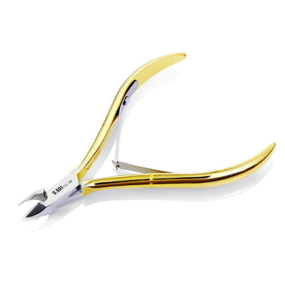 Nghia Hard Steel Cuticle Nipper C-118 (Previously D-501) – Professional Gold Cuticle Nippers