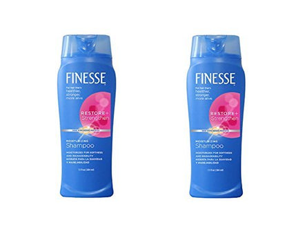 Finesse Moisturizing Shampoo 13 Fl Oz (Pack of 2) – Hydrating & Nourishing Hair Care Avelisse