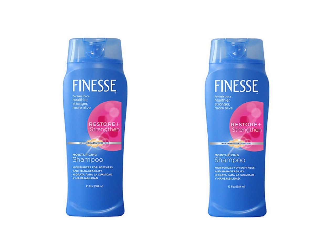 Finesse Moisturizing Shampoo 13 Fl Oz (Pack of 2) – Hydrating & Nourishing Hair Care Avelisse