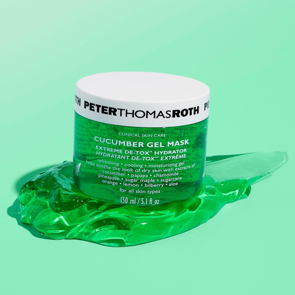 Peter Thomas Roth Cucumber Gel Mask Extreme De-Tox™ Hydrator – 5 Fl Oz Avelisse