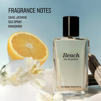 Bobbi Brown Beach Eau de Parfum - Light Summer-Inspired Perfume with Sand Jasmine, Sea Spray & Mandarin, 1.7 Fl Oz Avelisse
