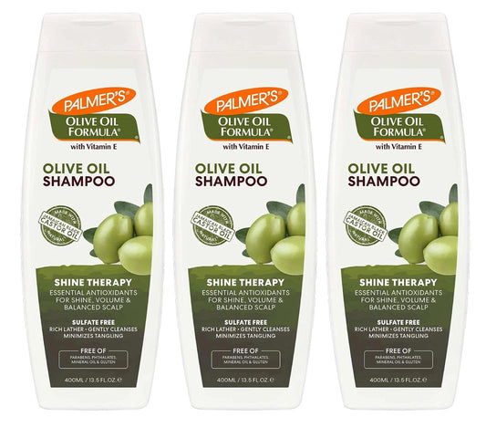 Palmer's Olive Oil Formula with Vitamin E Smoothing Shampoo, 13.5 oz (Pack of 3) Avelisse