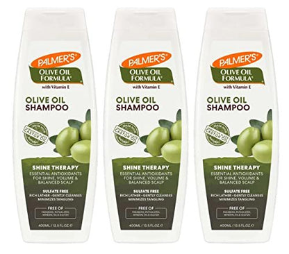 Palmer's Olive Oil Formula with Vitamin E Smoothing Shampoo, 13.5 oz (Pack of 3) Avelisse