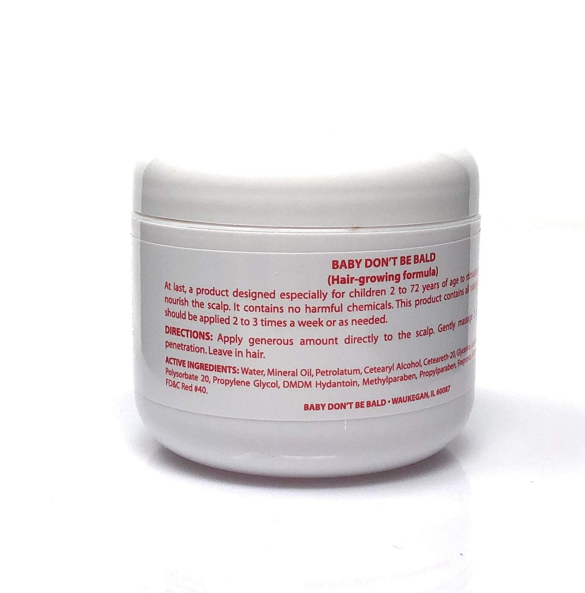 Baby Don't Bald Triple Strength Hair Grow - 4 oz Hair Regrowth Treatment - görsel 3