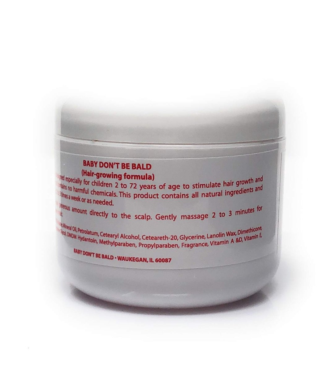 Baby Don't Bald Triple Strength Hair Grow - 4 oz Hair Regrowth Treatment - görsel 5