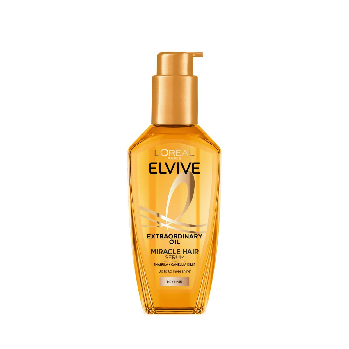 L'Oréal Paris Elvive Extraordinary Oil Miracle Hair Serum, Intense Nourishment, Up to 6x More Shine, Heat Protection up to 230°C, for All Hair Types, 100ml Avelisse