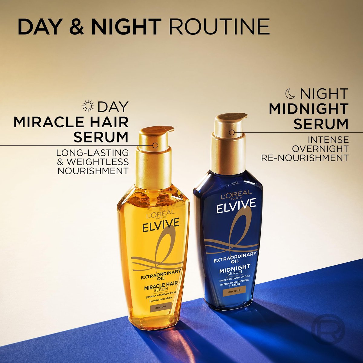 L'Oréal Paris Elvive Extraordinary Oil Miracle Hair Serum, Intense Nourishment, Up to 6x More Shine, Heat Protection up to 230°C, for All Hair Types, 100ml Avelisse