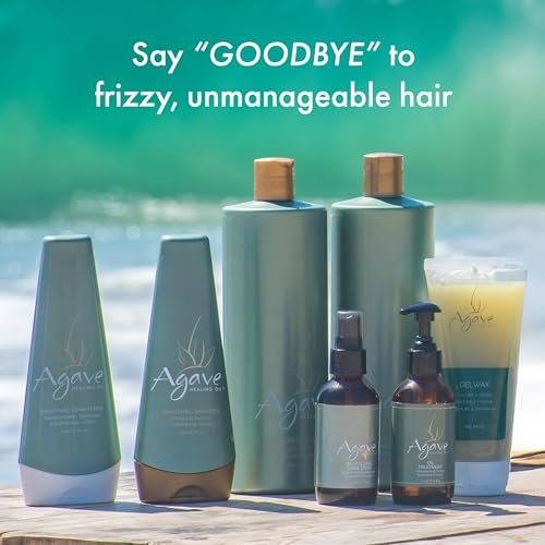 Agave Smoothing Conditioner - Lightweight Moisture Infusion & Frizz Control, Sulfate-Free, Color-Safe, 8.5 oz - görsel 16
