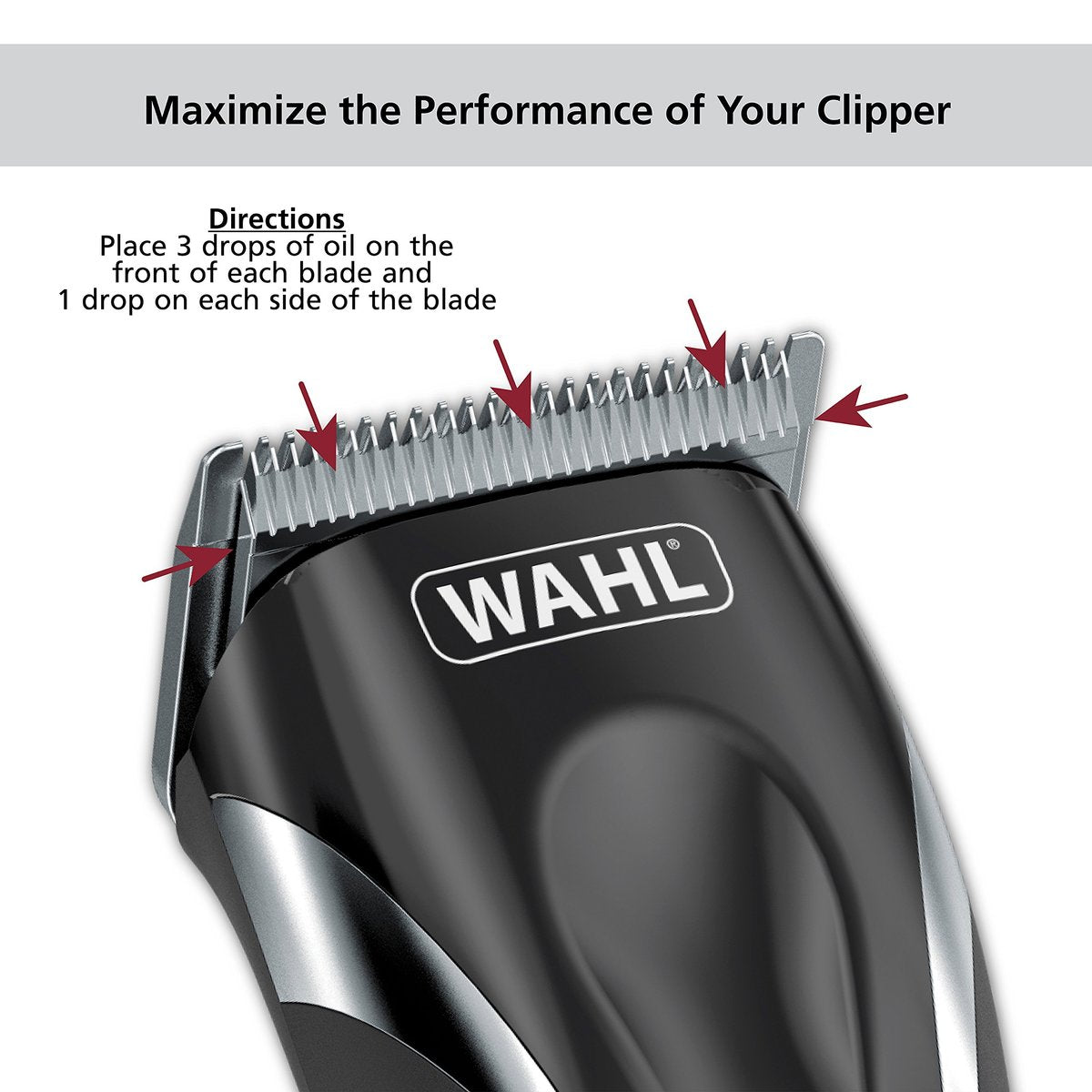 Wahl Premium Hair Clipper Blade Lubricating Oil – 4 Fl Oz – Model 3310-300A - görsel 7