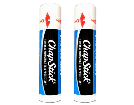 ChapStick Medicated Lip Balm, 0.15 Oz (Pack of 2) - Healing & Soothing Relief
