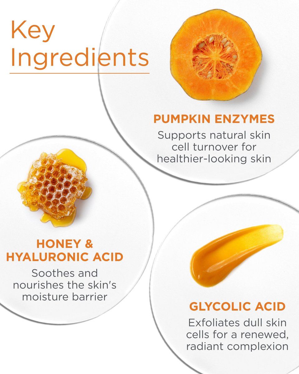 Andalou Naturals Pumpkin Honey Glycolic Mask – Exfoliating Face Mask with Glycolic Acid & Vitamin C for Radiant Glow (1.7 fl oz) - görsel 9
