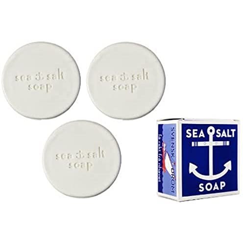 Swedish Dream Sea Salt Soap – 3-Pack | Kala Natural Cleansing Bars Avelisse