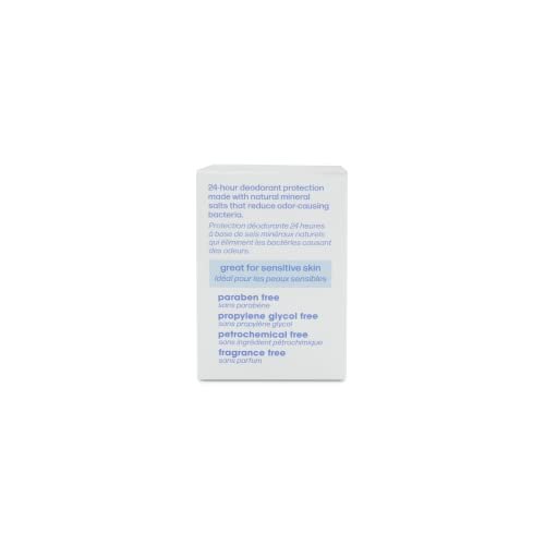 Lafe's Natural Deodorant Crystal Rock – Unscented, Aluminum Free, Plastic Free (5.5 oz) - görsel 8