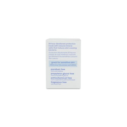 Lafe's Natural Deodorant Crystal Rock – Unscented, Aluminum Free, Plastic Free (5.5 oz)